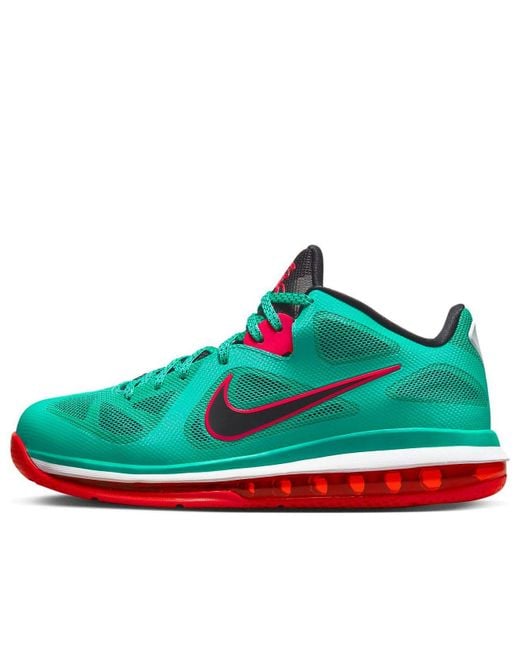 Nike Blue Lebron 9 Low 'Reverse Liverpool' for men