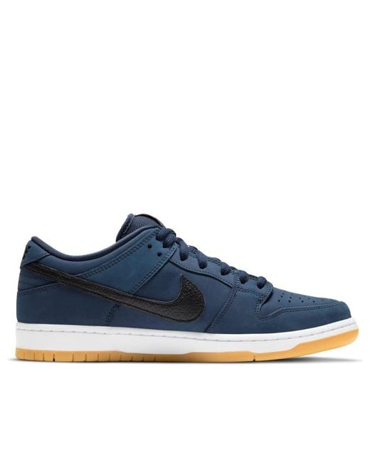 Nike Blue Dunk Low Pro Iso Sb Gum' for men