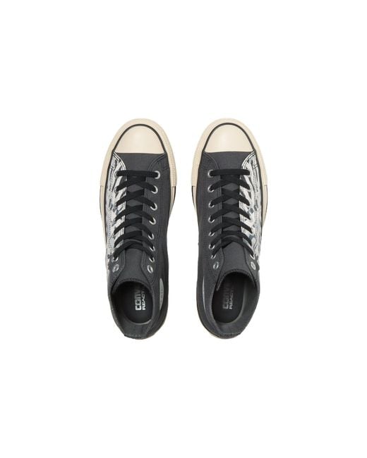 Converse Blue Chuck Taylor All Star Ukiyoeprint Skull High Top for men
