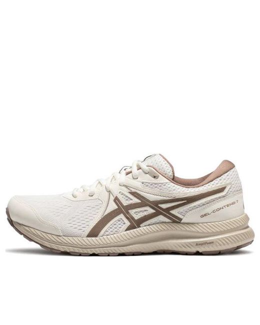 Asics White Gel-Contend 7 for men