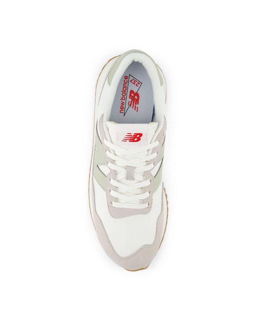New Balance White 237 for men