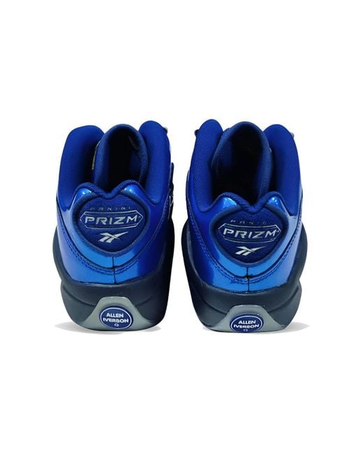Reebok Blue Question Low X Panini Rookie Signature Prizm' for men