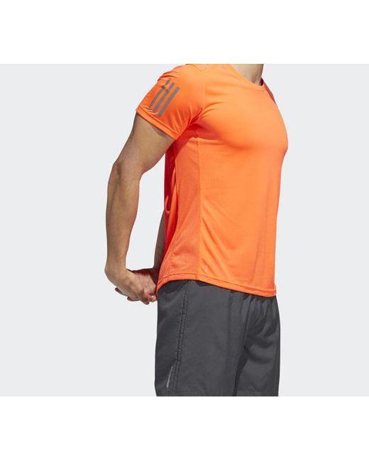 Adidas Red Gym Breathable Short Sleeve for men
