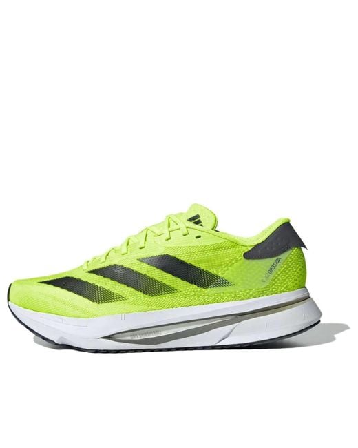 Adidas Green Adizero Sl2 Lucid Lemon 'Core Cloud' for men