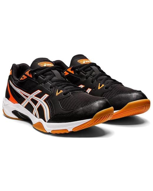 Asics Red Gel-Rocket 2E Wide Shocking' for men