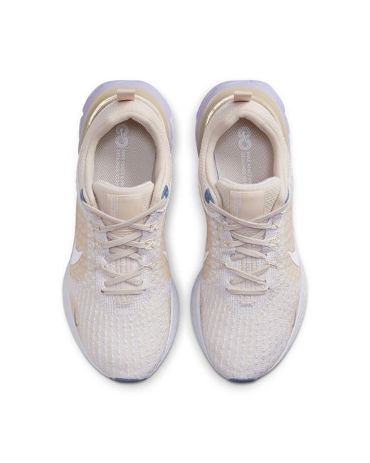 Nike White (Wmns) React Infinity Run Flyknit 3 'Oat'