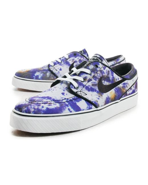 Nike Blue Zoom Stefan Janoski Pr Qs 'Tie Dye' for men
