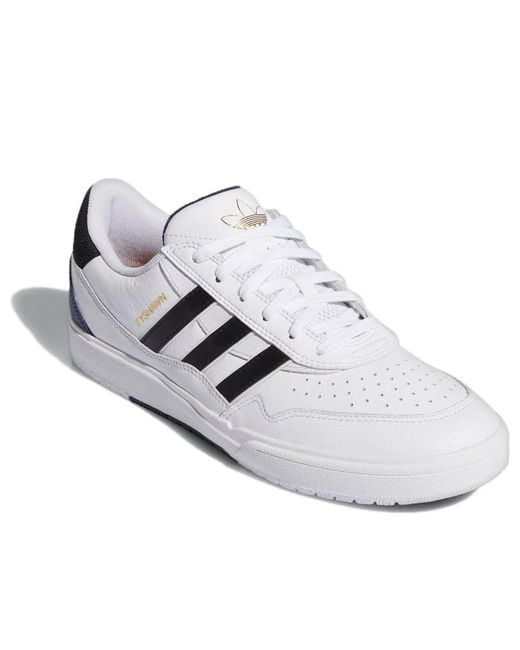 Adidas White Tyshawn 'Cloud Core Collegiate' for men