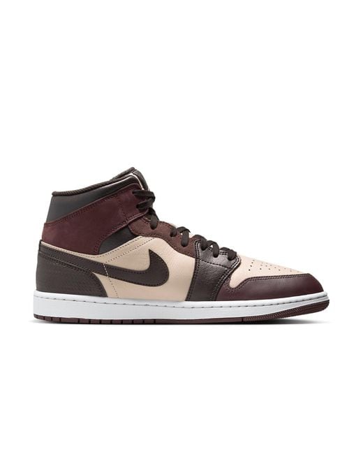 Nike Brown 1 Mid Se 'Paris Ymca' for men