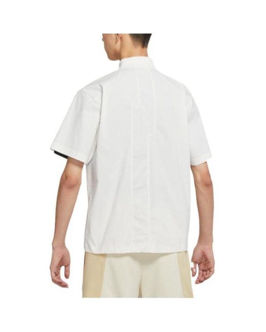 Nike White Fw22 Logo Zion Shirt for men