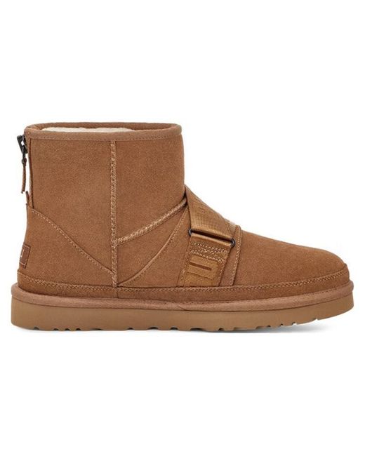 Ugg Brown Classic Mini Quickclick Boot for men