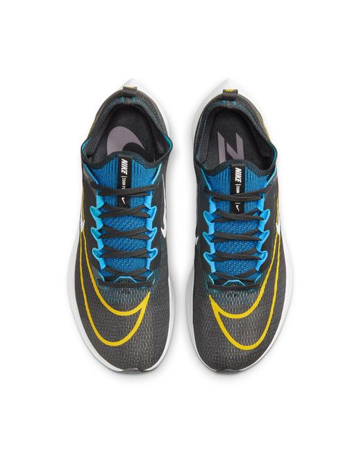 Nike Blue Zoom Fly 4 Chlorine' for men