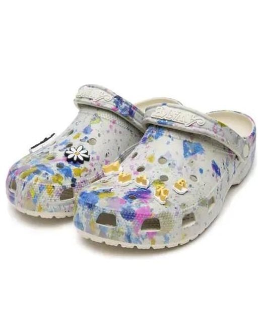 CROCSTM Blue Awake Ny X Classic Clog 'Paint Drip' for men
