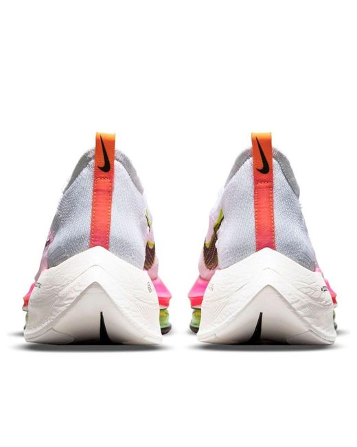 Nike Pink Air Zoom Alphafly Next% Flyknit 'Rawdacious' for men