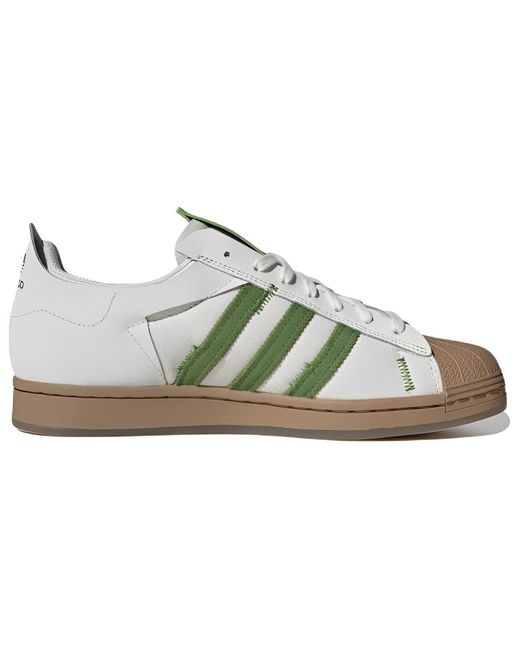 Adidas White Originals Superstar X Melting Sadness Karoro Hole for men