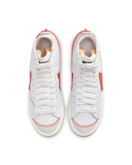 Nike White Blazer Mid '77 Jumbo Total' for men