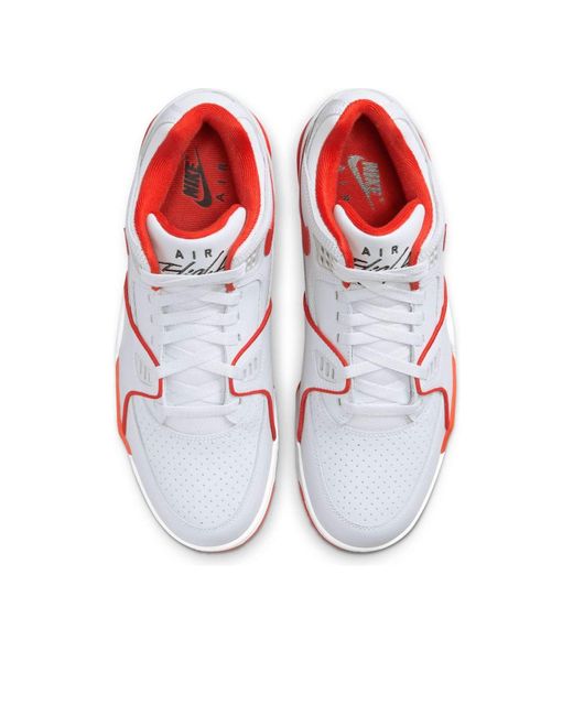 Nike White Air Flight 89 Low 'Pure Platinum Picante' for men