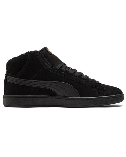 PUMA Black Smash V2 Mid Winter Team' for men