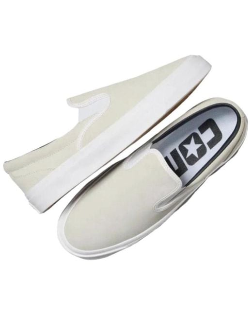 Converse White One Star Cc Pro Suede Slip for men