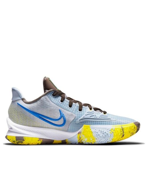 Nike Blue Kyrie Low 4 'Light Armory' for men