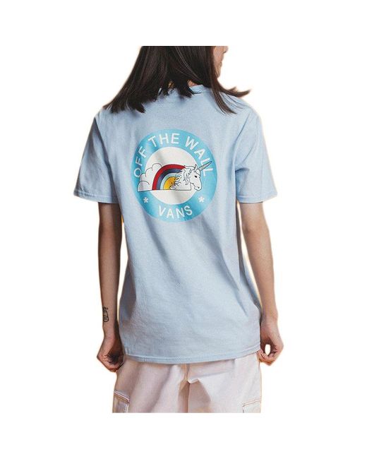 Vans Blue (Wmns) Printing Short Sleeve