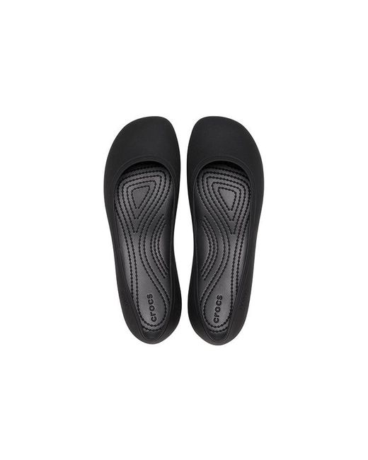 CROCSTM Black (Wmns) Brooklyn Flats