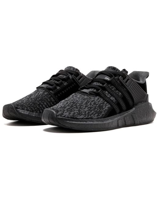 Adidas Black Eqt Support 93/17 Friday' for men