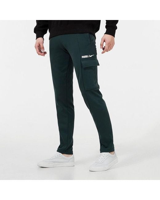 PUMA Green Winterized Pants for men