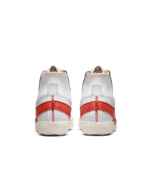 Nike White Blazer Mid '77 Jumbo Total' for men