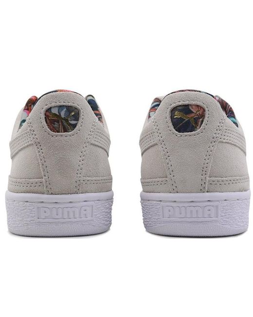 PUMA Gray Suede Skate Palms 'Light' for men