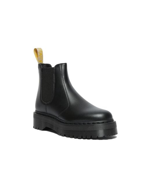 Dr. Martens Black Dr.Martens Vegan 2976 Quad Chelsea Boots