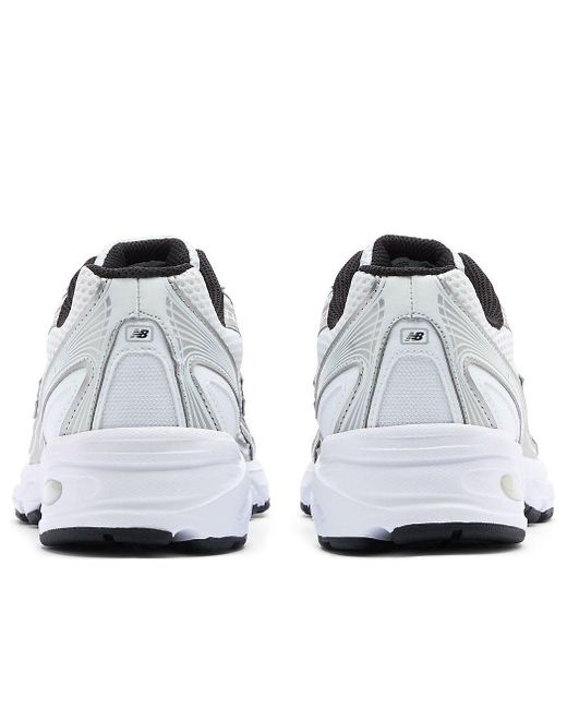 New Balance White 740 Metallic' for men