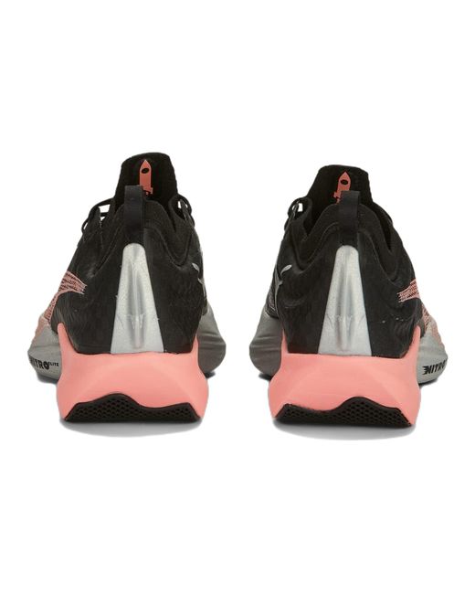 PUMA Black (Wmns) Fast-R Nitro Elite Carbon Carnation'