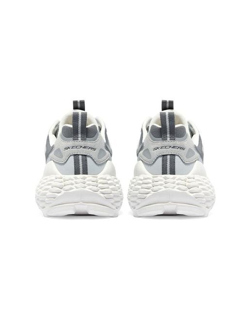 Skechers White Monster Marathon Running Sneakers for men