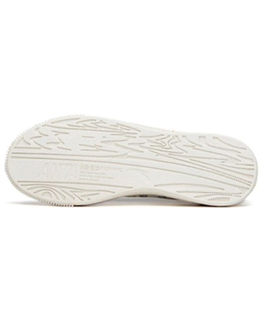 Anta White (Wmns) X Snoopy Skateboarding Series Sneakers High