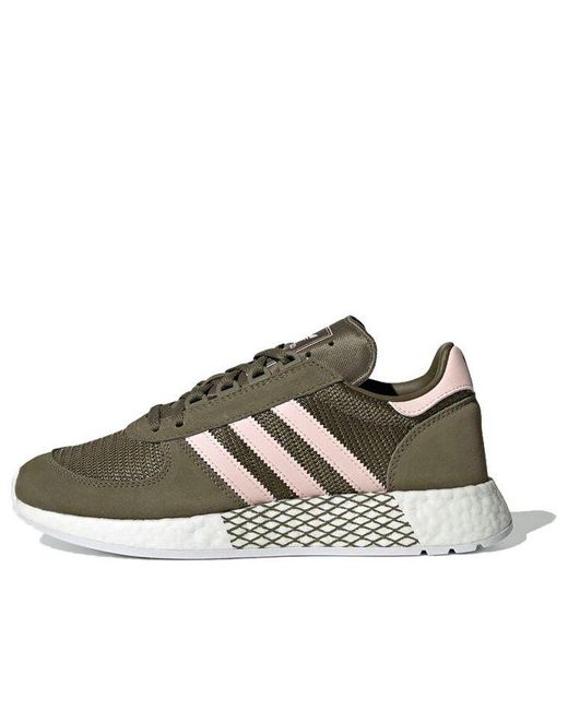el fin colección Ciencias adidas Originals Marathon Tech Shoes Brown/green/pink | Lyst