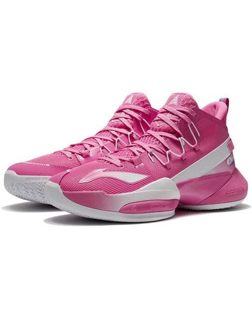 Li-ning Purple Mid-top Pink for men