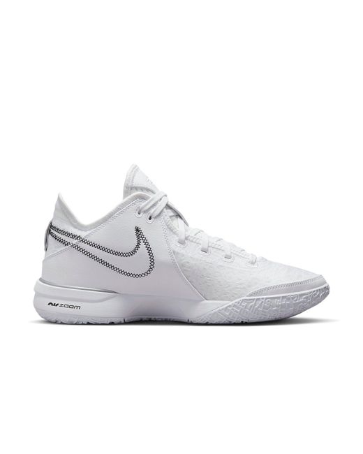 Nike White Zoom Lebron Nxxt Gen for men