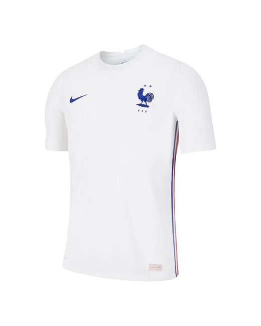Nike White Vapor Match 20-21 France Away Jersey for men