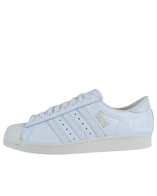 Adidas Blue X Undefeated Superstar 80 for men