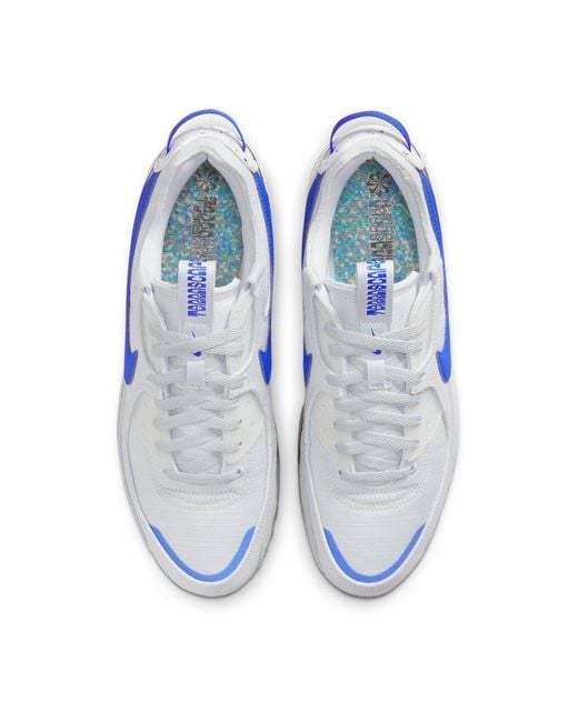 Nike Blue Air Max 90 Terrascape 'Pure Platinum Hyper Royal' for men