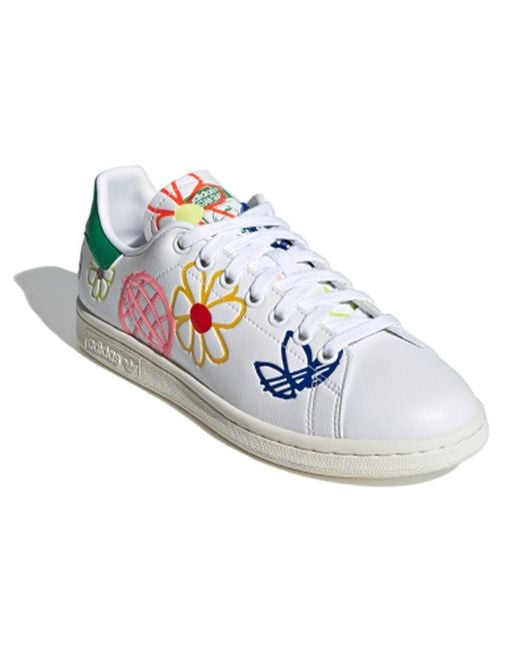 Adidas Blue (Wmns) Stan Smith 'Large Doodles'