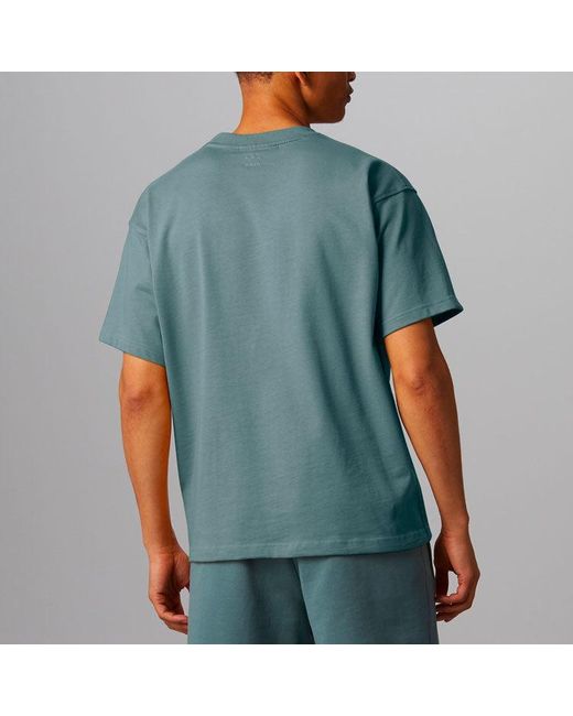 Adidas Blue X Pharrell Williams Basics T-shirt for men