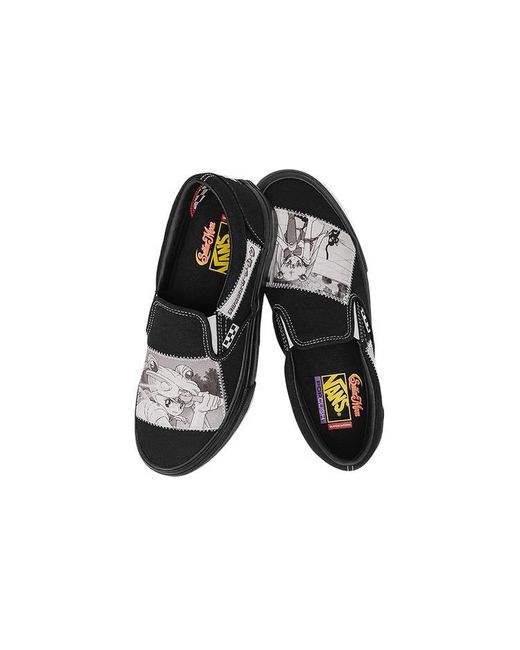 Vans Black Sailor Moon X Skate Slip-On 'Pretty Guardian'