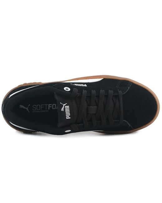 PUMA Blue (Wmns) Smash Platform V2 Suede Gum'
