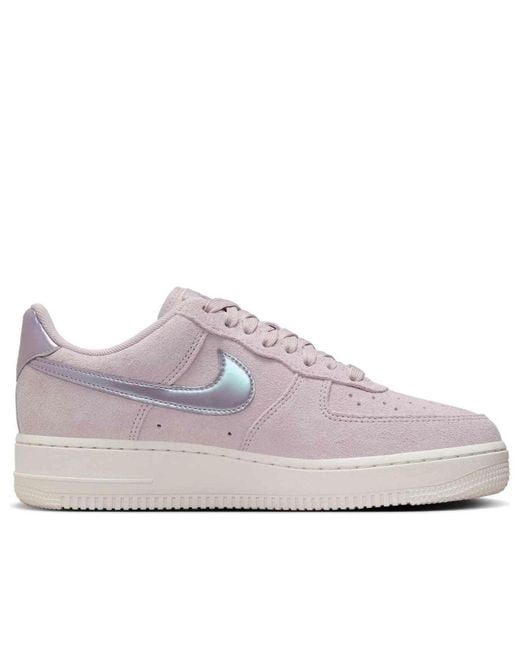 Nike Purple (Wmns) Air Force 1 '07 Se 'Platinum'