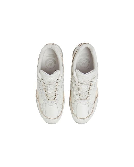 New Balance White 991 'Off' for men