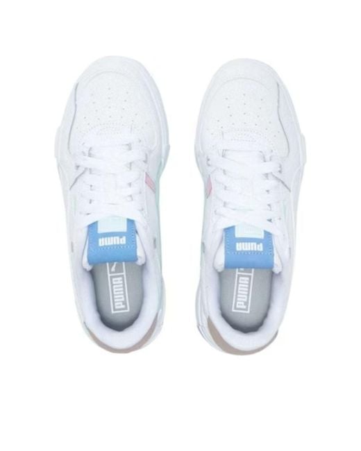 PUMA White Ca Pro Glitch Pastel