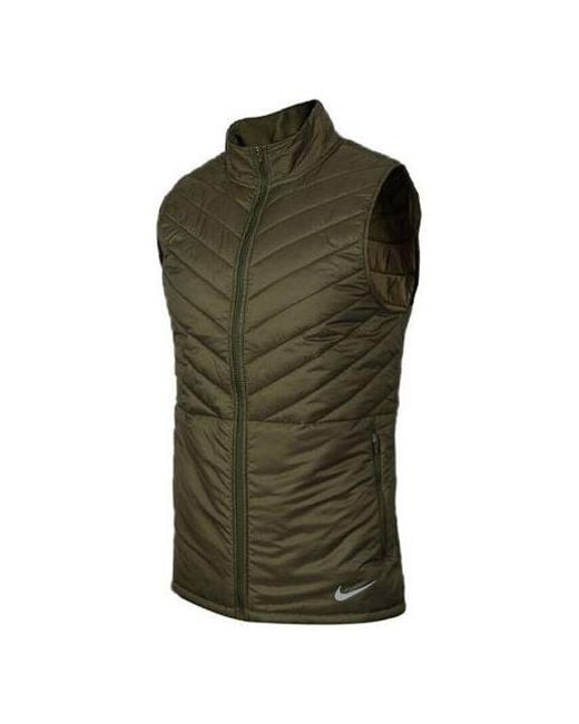 Nike Sport Cotton Vest Militarygreen for men