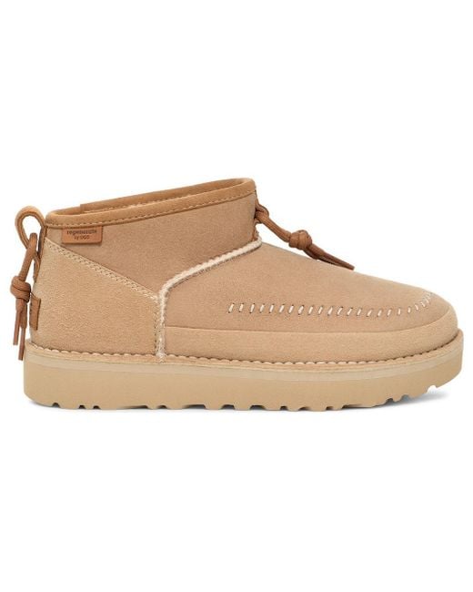 Ugg Natural (Wmns) Ultra Mini Crafted Regenerate 'Sand'